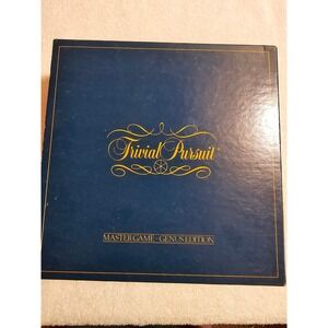 Trivial Pursuit Genus Edition Master Game Vintage‎ Board Game Complete